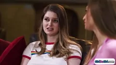 Play Busty blonde Skylar Snow and her shaved pussy best friend Bunny Colby engage in passionate lesbian sex