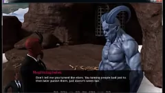 Odtwórz Bezczelny cz. 8 autorstwa Wrench Phillips - Nastolatki i MILF-lesbijki w przygodowej grze wideo w stylu fantasy