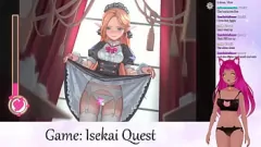 Oynat LewdNeko's Isekai Quest Bölüm 2: Küçük Memeli ve Büyük Göğüslü Hentai Anime Macerasında Creampie Kaosu