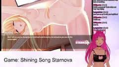 Reproducir Mira cómo VTuber LewdNeko interpreta Shining Song Starnova Julie Route Part 5 con un creampie y juguetes sexuales en esta transmisión en vivo de anime hentai.