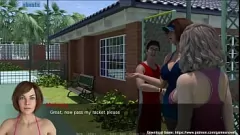 تشغيل زوجة الأب مدمنة على قضيب ابن زوجها الضخم