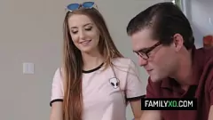 Play Hardcore Step-sibling Fun: Avery Adair Teaches Her Nerdy Stepbrother the Art of Pussy Pleasure