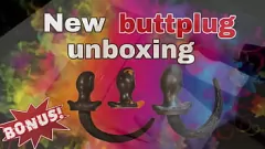 Odtwórz Ogromne przybycie zamówienia ButtPlug - Trening Miss Raven Extreme Sex Toys Butt Train do rozciągania tyłka niewolnika